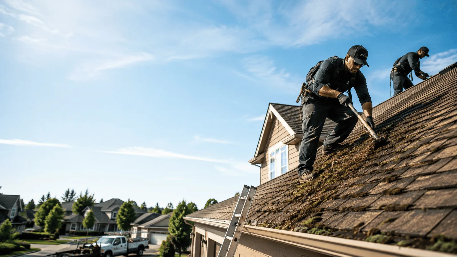 Roof Moss Removal in Dallas, TX near me